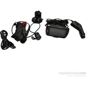 Resim Space Ön-Arka Geri Vites Kameralı DVR(Kara Kutu)/GUAL95 