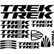 Resim Siyah-40 Cm-trek Bisiklet Çıkartmaları Çerçeve Araba Etiket Döngüsü Bisiklet Tuning Jant Tekerlek Çıkartması Log 