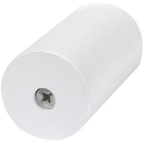 Resim Masa Sandalye Mobilya Koltuk Ayak Yükseltici 6'Lı Boy 7 CM Beyaz 
