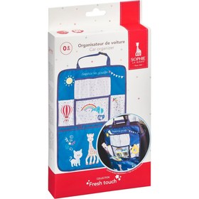 Resim Sophie la Girafe Car Organizer Araba İçi Düzenleyici - Lacivert 
