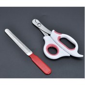 Resim Evcil Hayvan Tırnak Makası ve Törpü Seti 