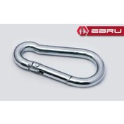 Resim Mega Sepetim Yaylı Karabina, Çengel, Kanca 12mm - 10 Adet 