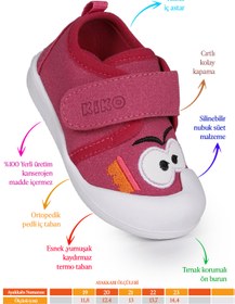 Resim KARAMAZI Cookie Cırtlı Kız Bebek İlk Adım Ortopedik Günlük Ayakkabı 