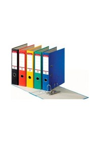 Resim Esselte 9945 Plastik Dar Klasör Mavi 30'lu Paket 
