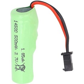 Resim Geeroyoo 500mah 3.7v Li-po Akü, Koruma Paneli İle, Uzun Kullanim Süresi, Rc Araba, Tırmanma Arabası Parçası, Hiz Ve Kontrol İçin Güç Kaynağı 