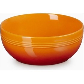 Resim Le Creuset Coupe Seramik Kahvaltı Kasesi 16 Cm Turuncu 