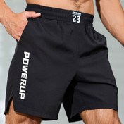 Resim Erkek Hızlı Kuruyan Atletik Şortlar - Nem Çekme Egzersiz Şortları ile Esnek Bel Bandı, Hafif Spor Salonu Koşu Plaj Şortları ile Yan Cep Detayları - Makinede Yıkanabilir Performans Yüzme Şortları - Yüzme, Eğitim, Rahat Dış Mekanlar için Nefes Alabilen Hızlı Kuruyan Kumaş, Yüzme Şortları, Eğitim Ekipmanı, Spor Tasarımı, Dayanıklı Yapı, Aktif Erkekler, Yüzme Şortları, Rahat Stil, Esnek Malzeme, Fitness Tutkunları 
