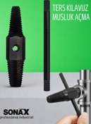 Resim Transformacion Ters Kılavuz Hasarlı Musluk Boru Vana Kılavuz Seti Musluk Açma 721691 