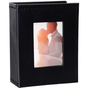Resim Slip-in Fotoğraf Albümü Suni Deri Kapak 50 Sayfa 100 Cep 4x6-inç Düğün 