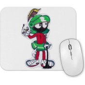 Resim Baskı Dükkanı Marvin The Martian Smoking Mouse Pad 