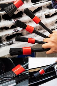 Resim Yu Su Tools Aracınıza Detaylı Temizlik Yapabileceğiniz Jant Döşeme Ve Klimaya Uygun 5'li Oto Yıkama Fırça Seti 