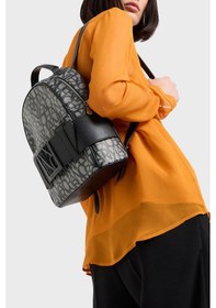 Resim Armani Exchange Bayan Sırt Çantası 949153 3f742 00850 Siyah-bej Siyah-bej 