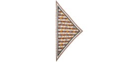 Resim Network Çok Renkli Twill Ipek Eşarp 