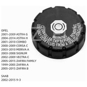 Resim Opel Astra Gh Combo Corsa C Meriva A Signum Vectra C Zafira Family Ab 51349060 Huiliang İçin Fren Hidroliği Deposu Şişesi Depo Kapağı 