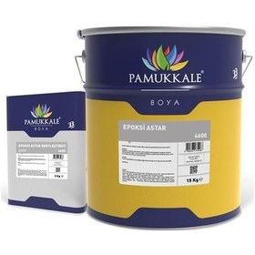 Resim Pamukkale 4600 Epoksi Astar 15 Kg+3 Kg Gri Ral 7038 Diğer 