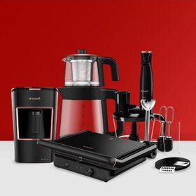 Resim Arçelik Resital Küçük Ev Aletleri Set Siyah 