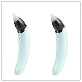 Resim Children's Nasal Aspirator Anti-backflow Electric Nasal Aspirator - Green 2 pcs / 1pc 