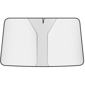 Resim Teltree Oto Cam Güneş Engeli - Titanyum Gümüş Kalın Tabaka Isı Yalıtımı, Kolay Kurulum, İki/tek Kasa Araçlar İçin Küçük Boy 