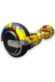 Resim Citymate Smart Balance Elektrikli Kaykay Hoverboard Çanta Hediyeli Bluetooth Hoparlörlü Desenli 