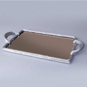 Resim Nexus Aynalı Tepsi Gümüş 