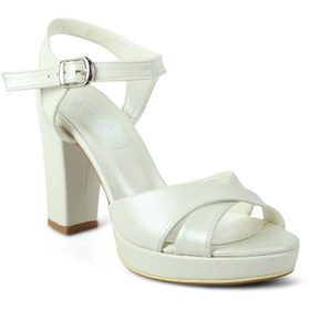 Resim KARVENSHOES Kadın Sedef Rengi Platformlu Ayakkabı 6294 