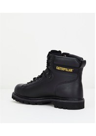 Resim Caterpillar Alaska Black Siyah Deri Erkek Bot 