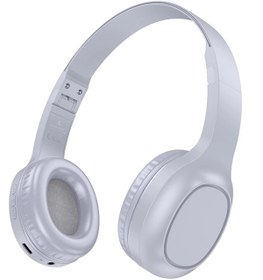 Resim hoco. W46 Charm Aux Destekli Bluetooth Kablosuz Kulaklık - Mavi 