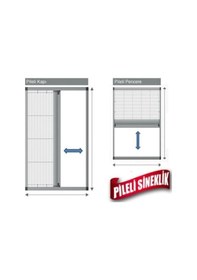 Resim Pileli Sineklik Farklı Renkler Mevcuttur. 