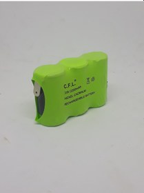Resim Cfl 3Lü Yanyana Şarjlı Süpürge Pili Bataryası 3,6V 2200Mah 