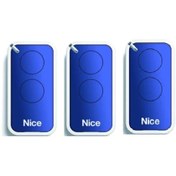 Resim NİCE Era Inti 2 Kanallı Otomatik Kapı Kumandası - MAVİ (3 ADET) 