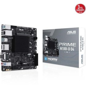 Resim ASUS Prıme N100ı-d D4-csm Wıfı Ddr4-ıntel N100 Tümleşik Işlemcili Kurumsal Anakart 