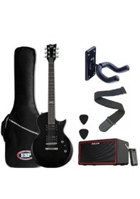 Resim Esp Ltd Ec-10 Kit Siyah Elektro Gitar Set 