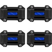 Resim 22/25/28mm Motosiklet Tampon Koruyucu Crash Barlar Blok Motor Koruma Evrensel Blue 4pcs Blue 4pcs 