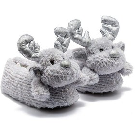 Resim Geyik Star Kadın, Garson Boy Hayvanlı Panduf Gri 36/41 Gri 