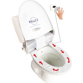 Resim Palex Sensörlü Hijyenik Klozet Kapağı + 12'li Yedek Rulo 