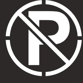 Resim İsg Tabelam 50x50/kompozit/Park Yapılmaz Boyama Şablonu 