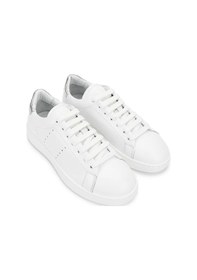 Resim Tamer Tanca Kadın Hakiki Deri Beyaz/gümüş Sneakers & Spor Ayakkabı 1060 25113 Bn Ayk Y25 Beyaz/gumus Dr Beyaz 