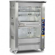 Resim Pimak Tüplü Piliç Makinesi 5 + 5 Şiş 25 + 25 Piliç 107 x 60 x 190 (cm) 