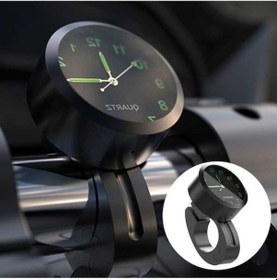 Resim Ganzhoushop Yurt Siyah Saati Motosiklet Gidon Dışından Bisikleti A - Nc A 