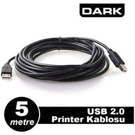 Resim Dark Usb 2.0 5M Printer Ve Data Kablosu B-Tip Dk-Cb-Usb2Prnl50 