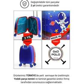 Resim Astranot Policarbon Çocuk Valizi 0249 
