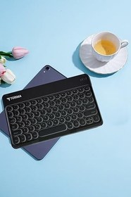 Resim Torima TMK-08 Siyah Kablosuz Bluetooth Klavye Mouse Seti 