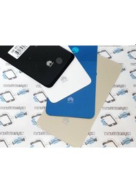 Resim Tkgz - P9 Lite 2017 Arka Pil Batarya Kapağı (Cam), Altın 