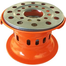 Resim Argeus Jel Yakıtlı Turuncu Osmanlı Ocağı 