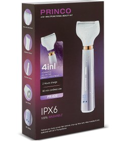 Resim Princo Tüy Alma (Yüz,Kaş,Koltuk Altı ve Tüm Bölgeler) Kablosuz Şarjlı Kadın Face Makina Pr-820 
