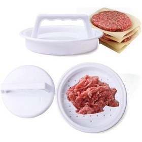 Resim Hamburger Kalıbı Köfte Presi Şekillendirici Pratik Hamburger Yapma Aparatı Plastik Turuncu Diğer 
