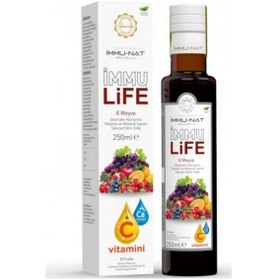 Resim İmmu İmmu Life 8 Meyve Karışımlı Ekstrakt 250 ML İmmu- 