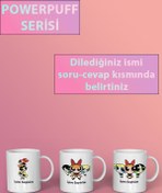 Resim lunasstore Powerpuff Girls Kupa Bardak, Üçlü Powerpuff Bardak 