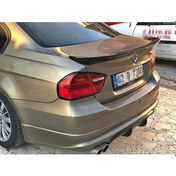 Resim Bmw E90 Ac Genis Anatomik Spoiler - 2005 - 2012 Fiberglass - Boyasız 