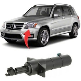 Resim Gkl Mercedes X204 Glk Far Yıkama Robotu Sol 2008-2012 A2048601347 